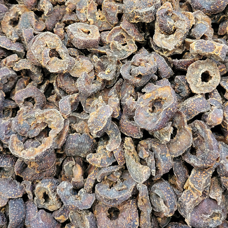 4088 油切山楂果 Slice Dried Hawthorn Fruit-Sơn trà sấy khô