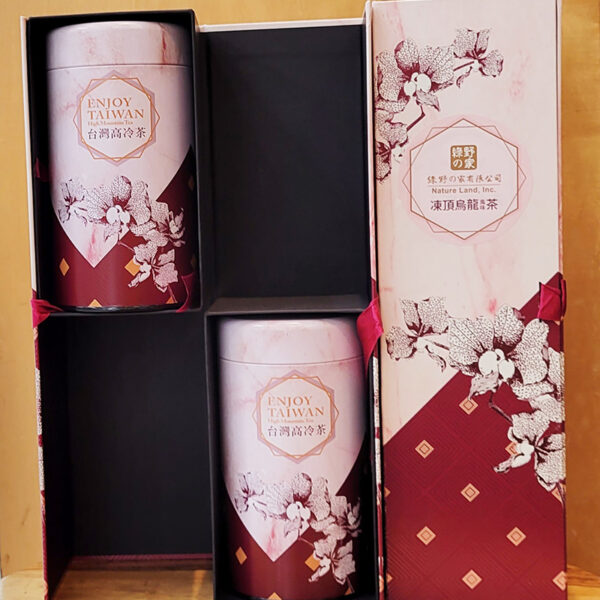 7098 凍頂烏龍茶禮盒 2 Can in Box-Trà Đông Đinh Oolong